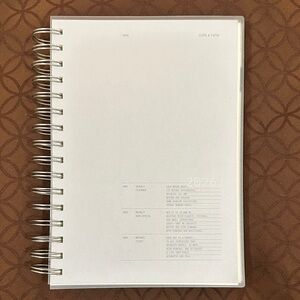 2026 WEEKLY HORIZONTAL NOTEBOOK | MONDAY START | A5 SPIRAL